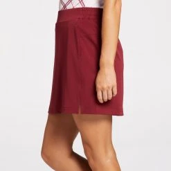 Lady Hagen Women's 16" Perforated Golf Skort Dark Navy -Golf Apparel Sales Shop unnamed file 751