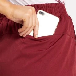 Lady Hagen Women's 16" Perforated Golf Skort Dark Navy -Golf Apparel Sales Shop unnamed file 752