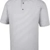 FootJoy Men's ProDry Performance Lisle Feeder Stripe Self Collar Golf Polo Grey/white -Golf Apparel Sales Shop unnamed file 7524