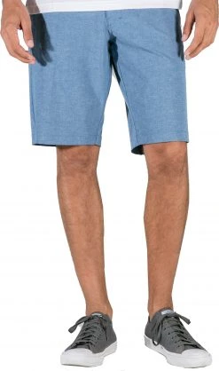 TravisMathew Men's Beck 10'' Golf Shorts Light Grey
