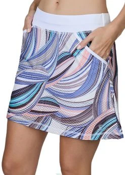Sofibella Women's Air Flow 17" Golf Skort Natura
