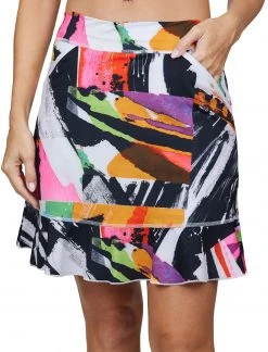 Sofibella Women's 18" Golf Skort Plaid