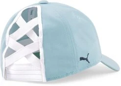 PUMA Women's Pony P Adjustable Golf Hat Porcelain -Golf Apparel Sales Shop unnamed file 7640
