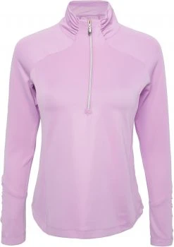 Sport Haley Women's Willa Long Sleeve Golf Polo Orchid