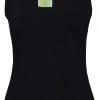 Sport Haley Women's Beth Sleeveless Solid Golf Polo Midnight