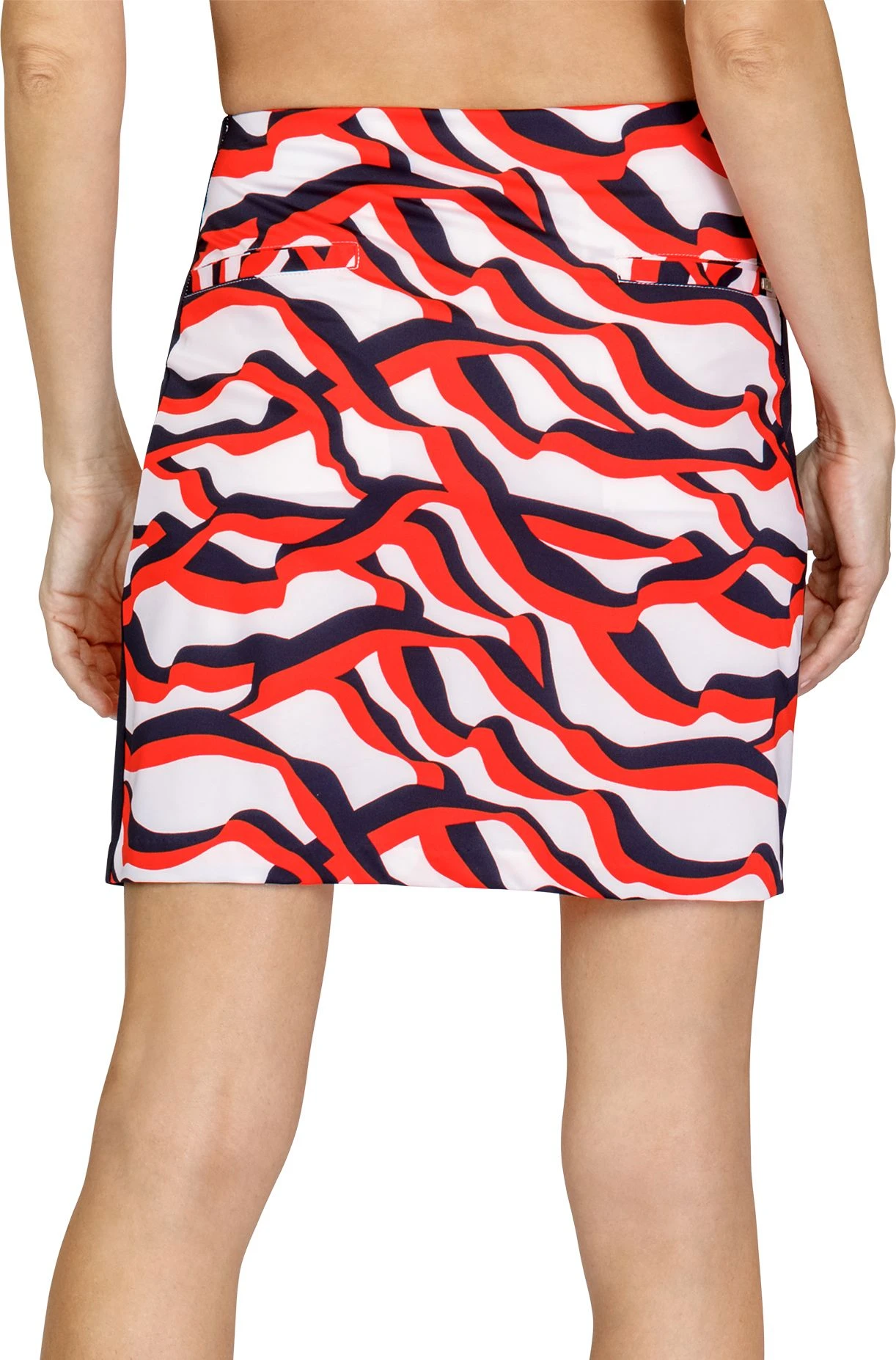 Tail Women's Angela 18" Golf Skort Deco Wave 4 Tail Women's Angela 18" Golf Skort Deco Wave - Image 2