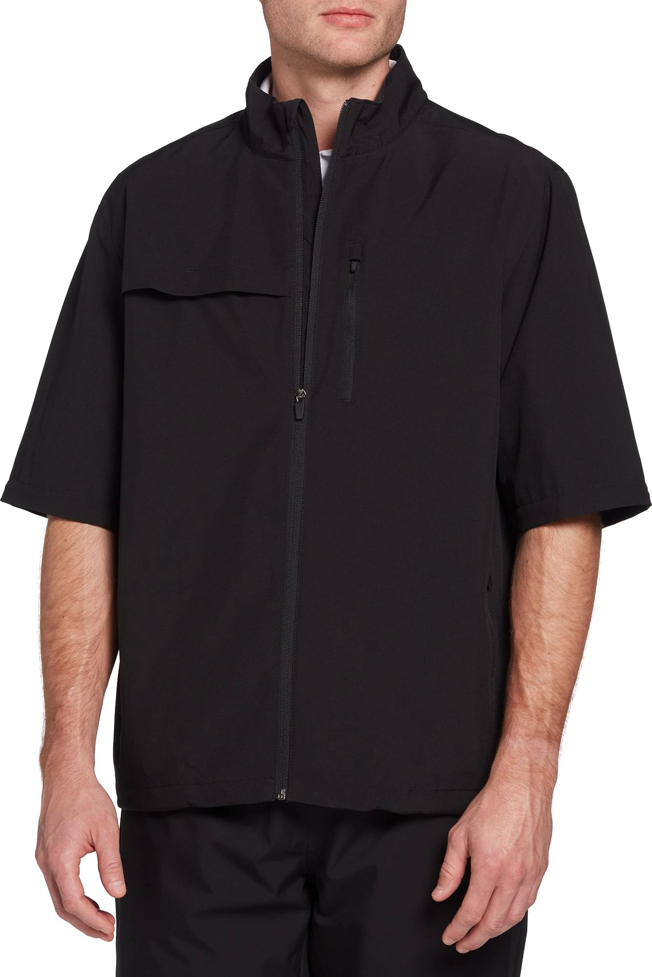 Walter Hagen Men's 2 & 1 Golf Rain Jacket Black 3 Walter Hagen Men's 2 & 1 Golf Rain Jacket Black