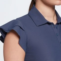 Calia Women's Golf Flutter Sleeve Polo Digital Lilac 11 Calia Women's Golf Flutter Sleeve Polo Digital Lilac -Golf Apparel Sales Shop unnamed file 8