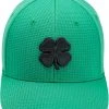 Black Clover Men's Flew Waffle 10 Fitted Golf Hat Green -Golf Apparel Sales Shop unnamed file 8016