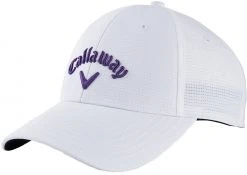 Callaway Women's Stitch Magnet Golf Hat White/purple