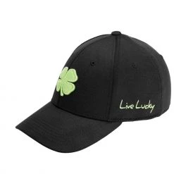 Black Clover Lucky Heather Black Golf Hat For Men -Golf Apparel Sales Shop unnamed file 8041