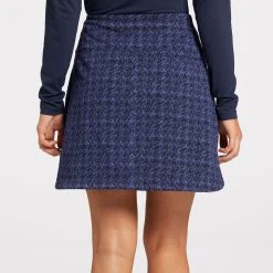 Lady Hagen Women's 17" Boucle Golf Skort Marlin/dark Navy -Golf Apparel Sales Shop unnamed file 807