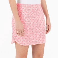 Nivo Women's Linzi Skort Tender Blush -Golf Apparel Sales Shop unnamed file 8078