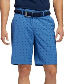 Adidas Men's Ultimate365 Logo 9'' Golf Shorts Light Blue
