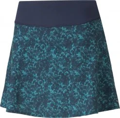 Puma Women's PWRSHAPE Camo Golf Skirt Deep Teal