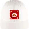 Black Clover Men's Florida Represent Fitted Golf Hat White -Golf Apparel Sales Shop unnamed file 8202
