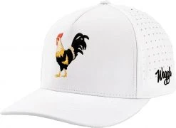 Waggle Golf Men's Feelin' Cocky Hat White