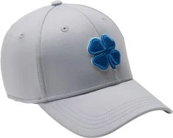 Black Clover Men's Premium Clover 103 Fitted Golf Hat Silver -Golf Apparel Sales Shop unnamed file 8381