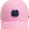 Black Clover Women's Soft Luck 4 Adjustable Golf Hat Pink -Golf Apparel Sales Shop unnamed file 8383