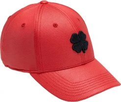 Black Clover Men's Pro Luck Fitted Golf Hat Red -Golf Apparel Sales Shop unnamed file 8414