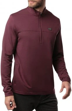 TravisMathew Men's Brisk Beach Golf Jacket Heather Mauve 10 TravisMathew Men's Brisk Beach Golf Jacket Heather Mauve -Golf Apparel Sales Shop unnamed file 8439