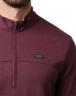 TravisMathew Men's Brisk Beach Golf Jacket Heather Mauve 11 TravisMathew Men's Brisk Beach Golf Jacket Heather Mauve -Golf Apparel Sales Shop unnamed file 8440