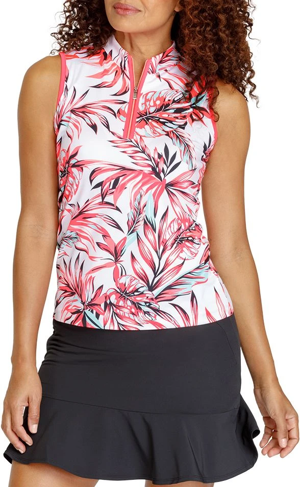 Tail Women's Jacquelle Sleeveless Golf Polo Island Breeze/diva 3 Tail Women's Jacquelle Sleeveless Golf Polo Island Breeze/diva