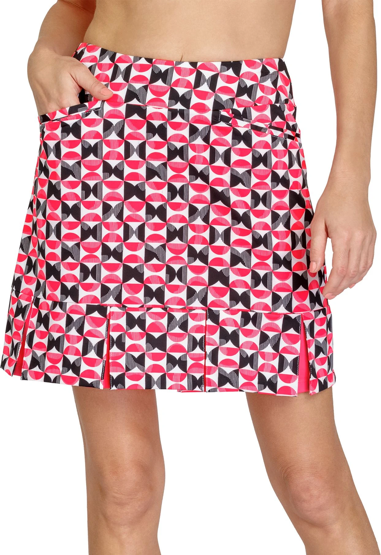 Tail Women's Gaia 18" Knit Golf Skort Zebra Swirl 3 Tail Women's Gaia 18" Knit Golf Skort Zebra Swirl