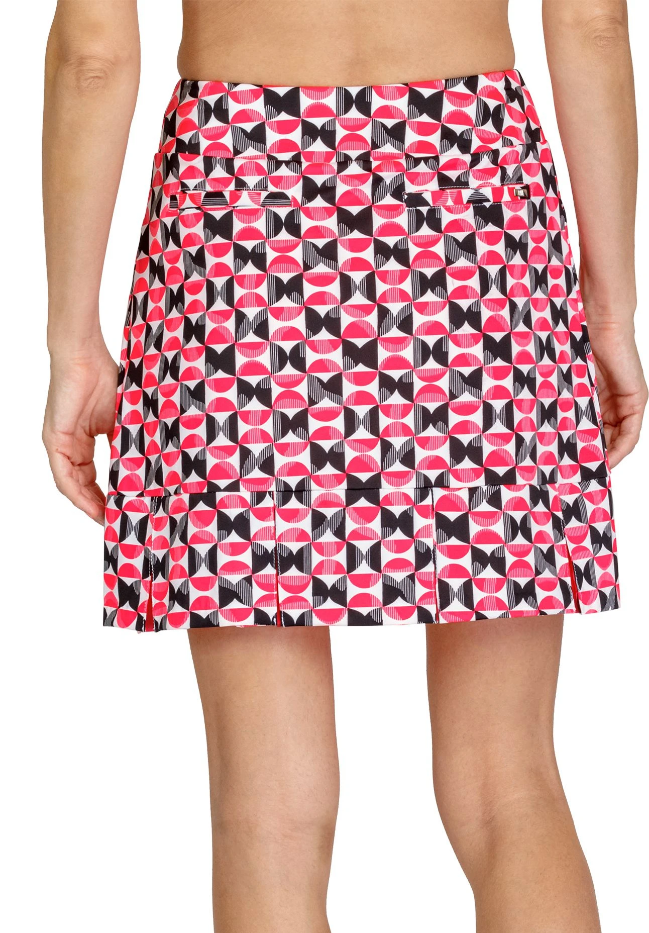 Tail Women's Gaia 18" Knit Golf Skort Zebra Swirl 4 Tail Women's Gaia 18" Knit Golf Skort Zebra Swirl - Image 2