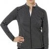 Nancy Lopez Golf Nancy Lopez Women's Jazzy Full Zip Golf Jacket – Extended Sizes Black/ White -Golf Apparel Sales Shop unnamed file 8530