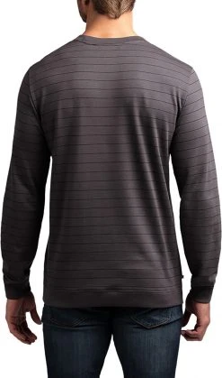 TravisMathew Men's Carlin Long Sleeve Golf Shirt Grey Pinstripe/black 7 TravisMathew Men's Carlin Long Sleeve Golf Shirt Grey Pinstripe/black -Golf Apparel Sales Shop unnamed file 8602