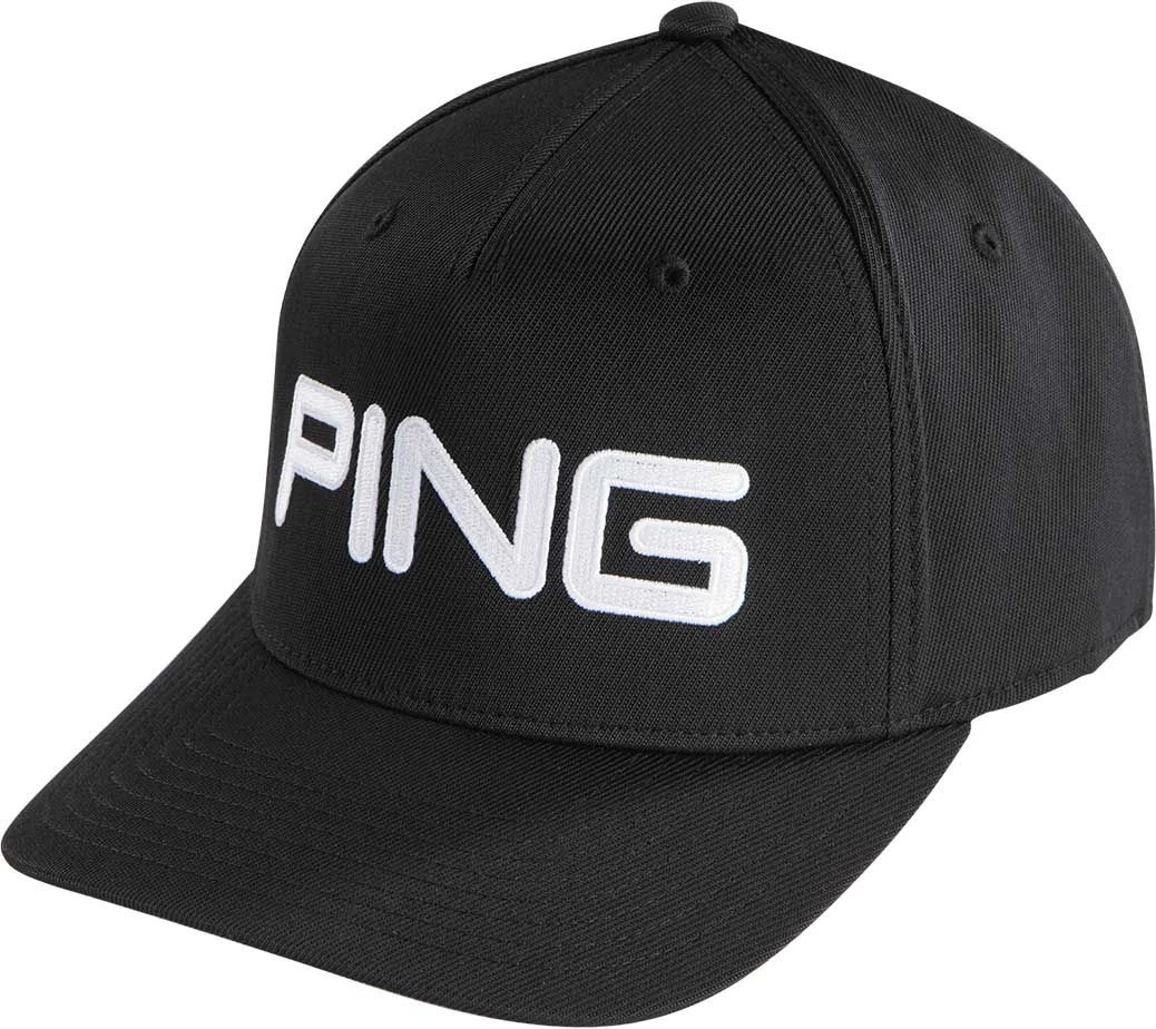 PING Men's Tour Structured Golf Hat Black/white 3 PING Men's Tour Structured Golf Hat Black/white