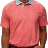 Waggle Men's Many Mingos Golf Polo Pink/blue -Golf Apparel Sales Shop unnamed file 8742