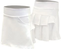 Garb Girls' Sara Golf Skort White