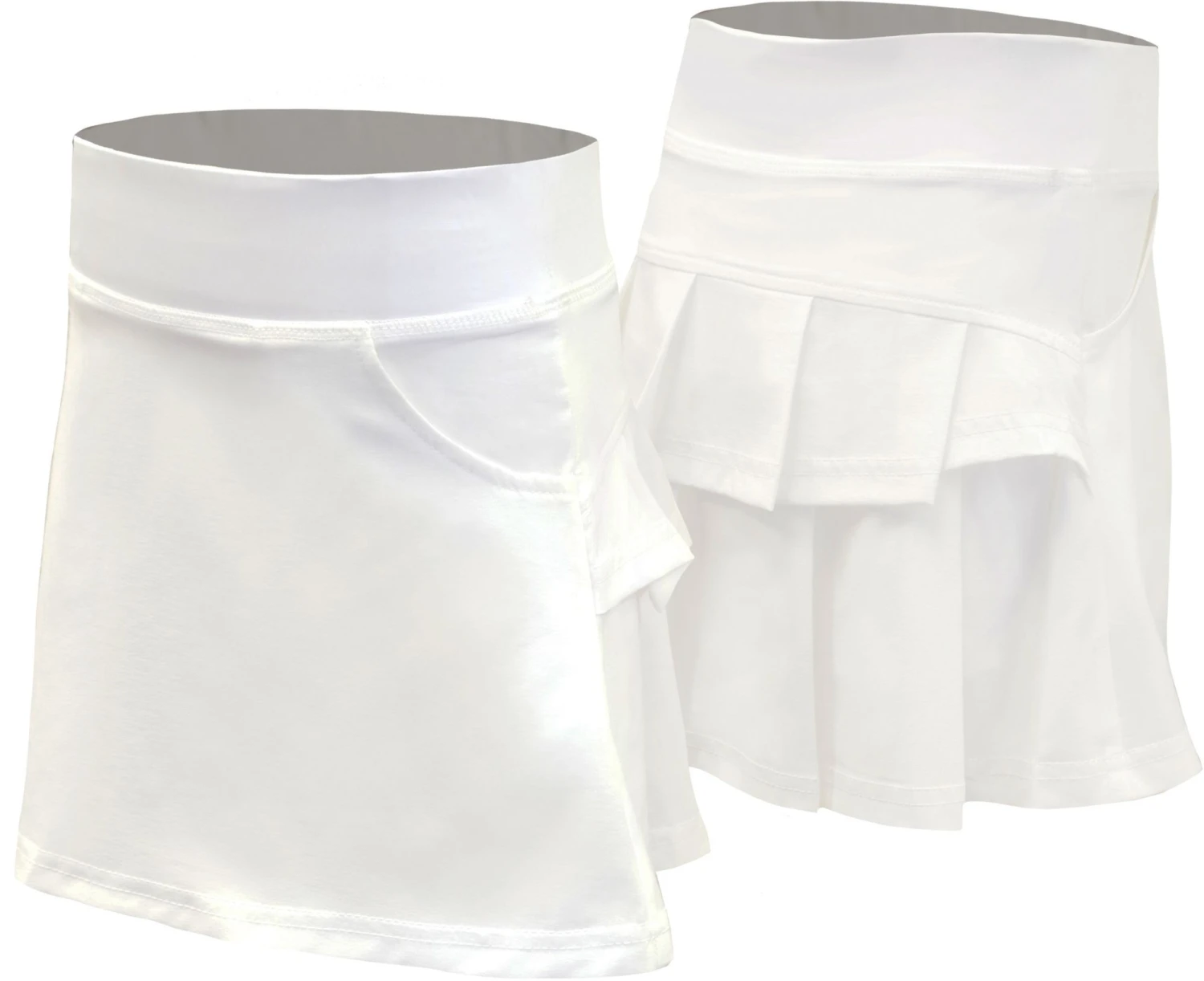 Garb Girls' Sara Golf Skort White 3 Garb Girls' Sara Golf Skort White