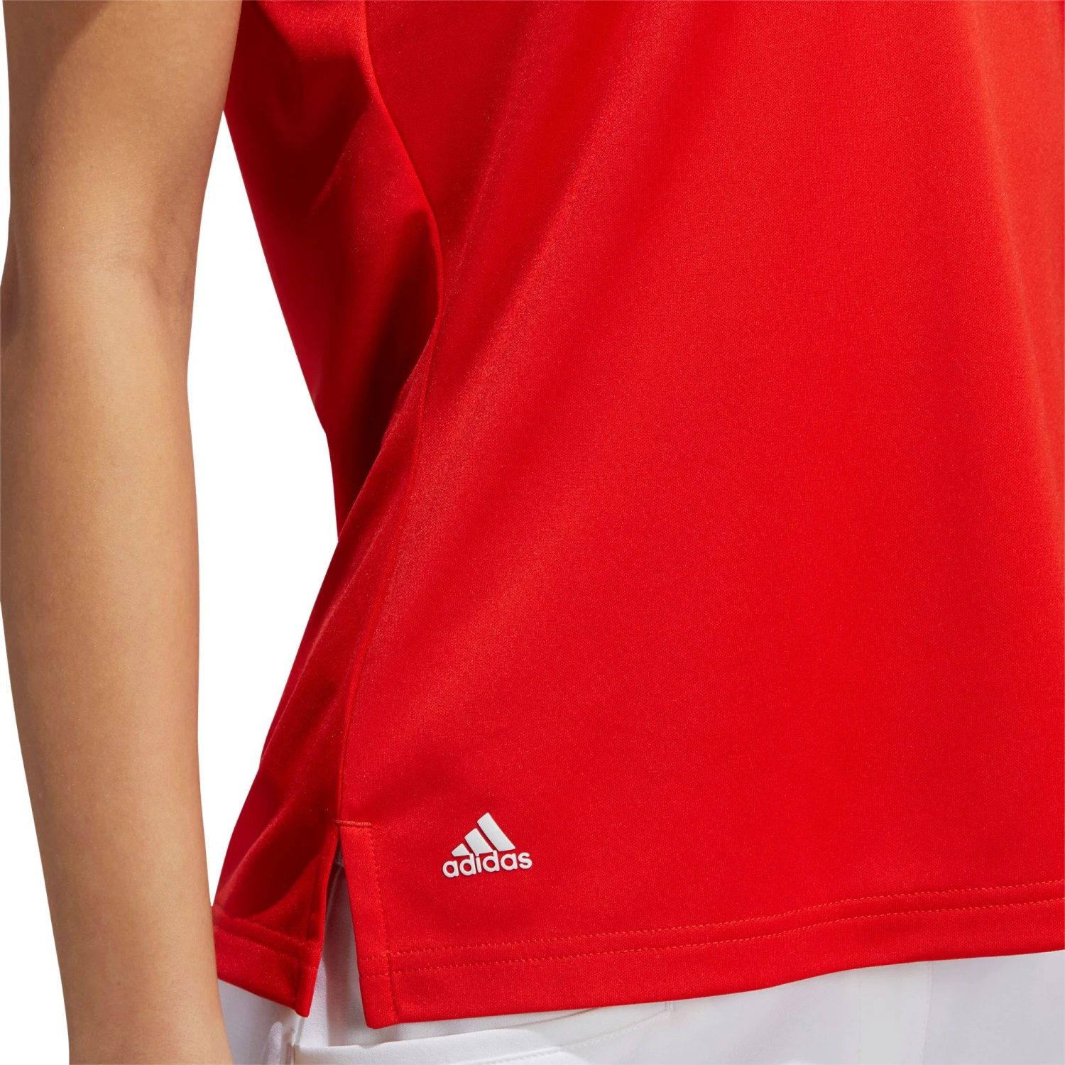 Adidas Women's Rangewear Star Golf Polo Red 9 Adidas Women's Rangewear Star Golf Polo Red - Image 7