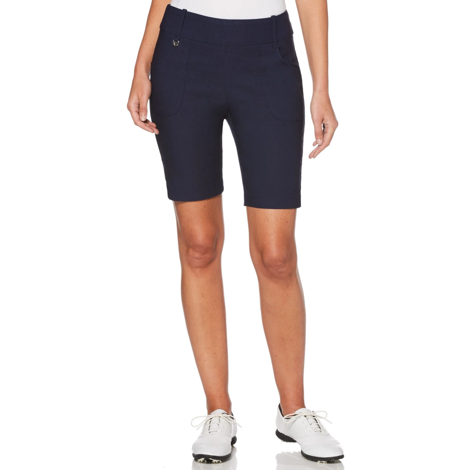 Callaway Women's Pull-On Stretch Golf Shorts Peacoat 3 Callaway Women's Pull-On Stretch Golf Shorts Peacoat