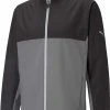 PUMA Men's First Mile Wind Jacket Puma Black/quiet Shade -Golf Apparel Sales Shop unnamed file 8888