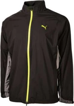 PUMA Men's Ultradry Rain Jacket Puma Black
