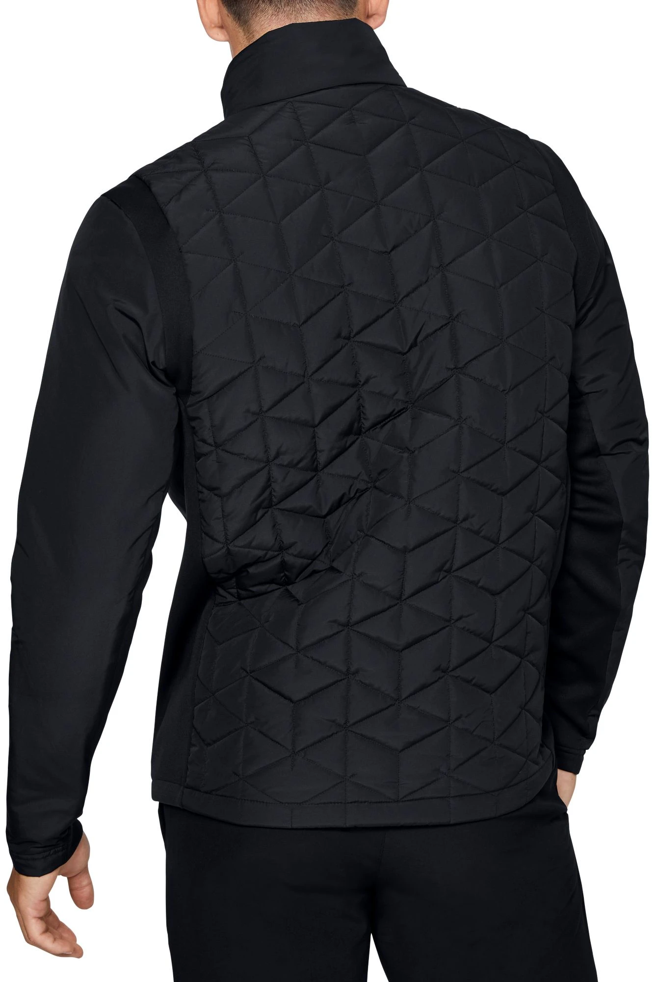 Under Armour Men's Reactor Elements Hybrid Golf Jacket Black 4 Under Armour Men's Reactor Elements Hybrid Golf Jacket Black - Image 2