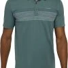 TravisMathew Men's Groggy Golf Polo Silver Pine