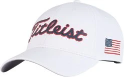 Titleist Men's 2022 Tour Performance Golf Hat Red/white/blue