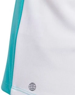 Adidas Girls' Colorblock Golf Polo Semi Mint Rush -Golf Apparel Sales Shop unnamed file 9132