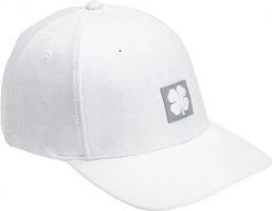 Black Clover Men's Fresh Luck 6 Fitted Golf Hat White -Golf Apparel Sales Shop unnamed file 9239