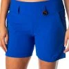 SwingDish Women's Riley 5'' Golf Shorts Blue 2 SwingDish Women's Riley 5'' Golf Shorts Blue -Golf Apparel Sales Shop unnamed file 9354