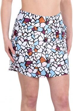 SwingDish Women's Chloe Golf Skort Printed