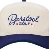 Barstool Sports Men's Script Retro Snapback Golf Hat White/navy 1 Barstool Sports Men's Script Retro Snapback Golf Hat White/navy -Golf Apparel Sales Shop unnamed file 9449