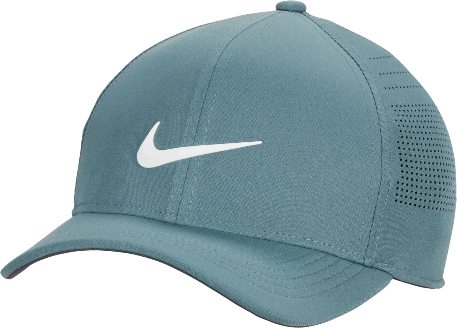 Nike Men's 2021 Aerobill Classic99 Perforated Golf Hat White/black 3 Nike Men's 2021 Aerobill Classic99 Perforated Golf Hat White/black