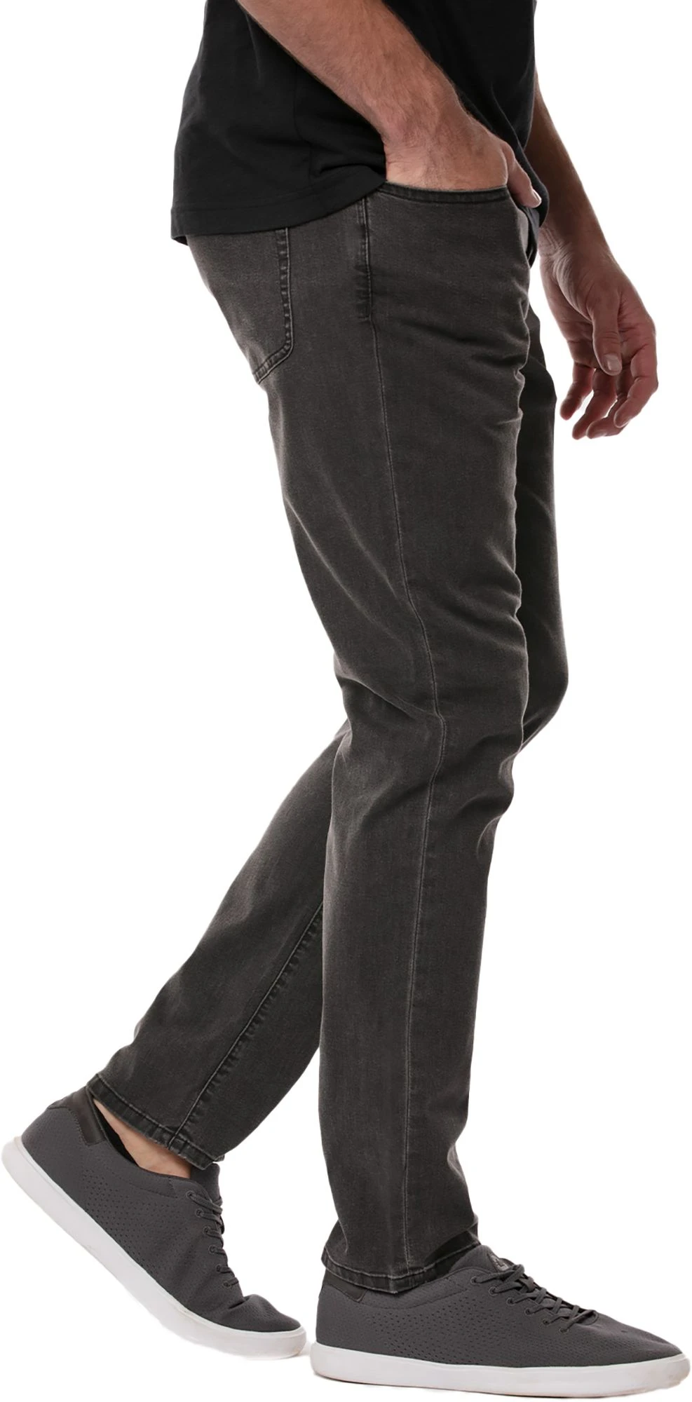 TravisMathew Men's Legacy Denim Golf Pants Vintage Charcoal 5 TravisMathew Men's Legacy Denim Golf Pants Vintage Charcoal - Image 3