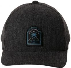 TravisMathew Men's Beaches Be Salty Golf Hat Heather Black